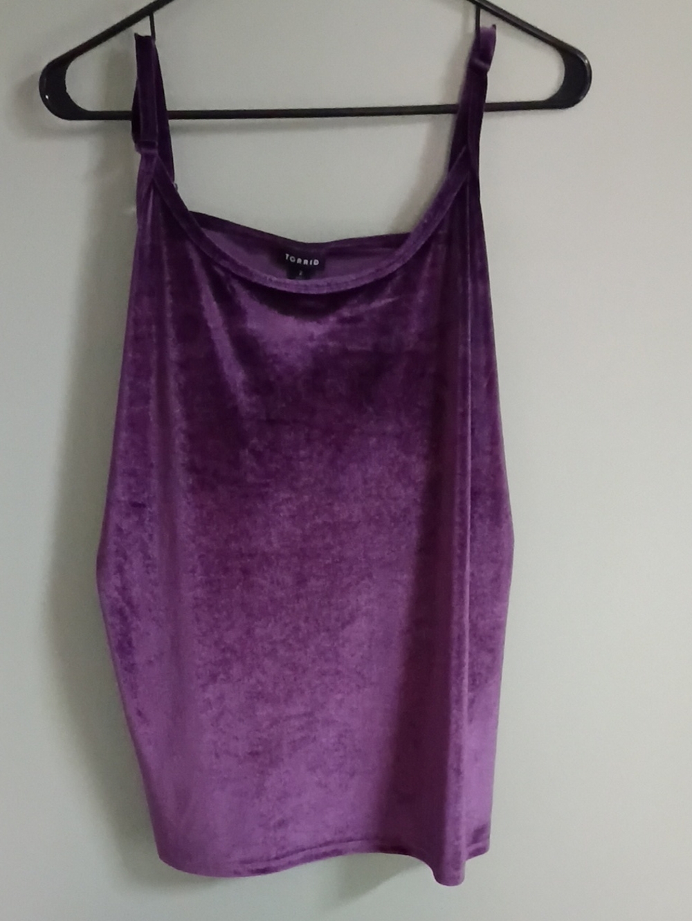 torrid Purple Velvet Cami